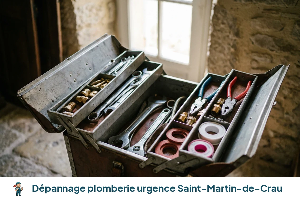Dépannage plomberie urgence à Saint-Martin-de-Crau