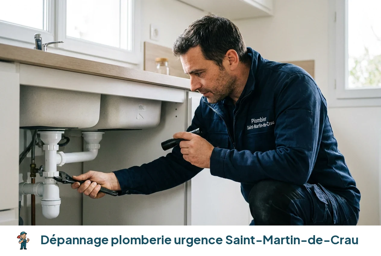 Dépannage plomberie urgence à Saint-Martin-de-Crau