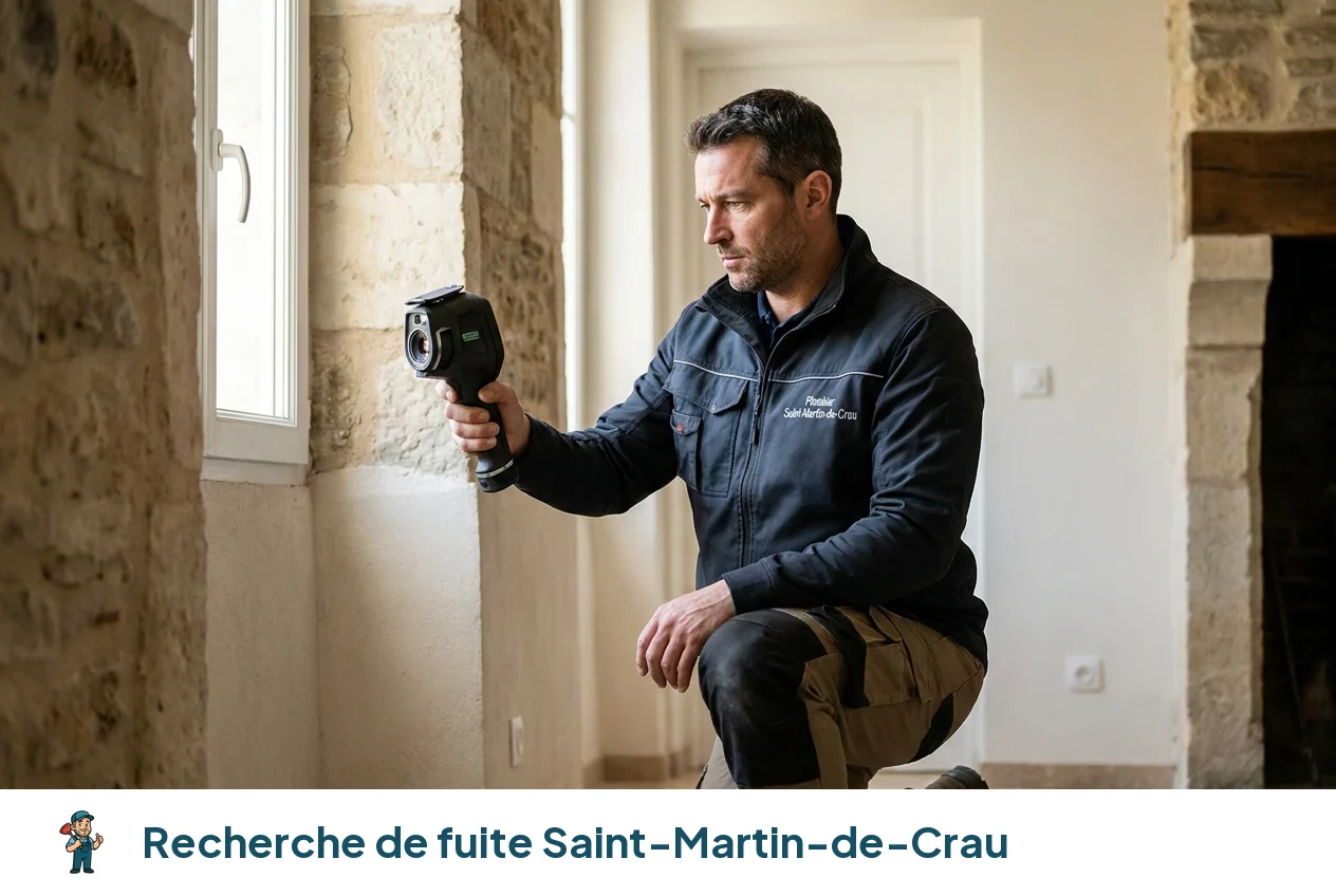 Recherche de fuite à Saint-Martin-de-Crau