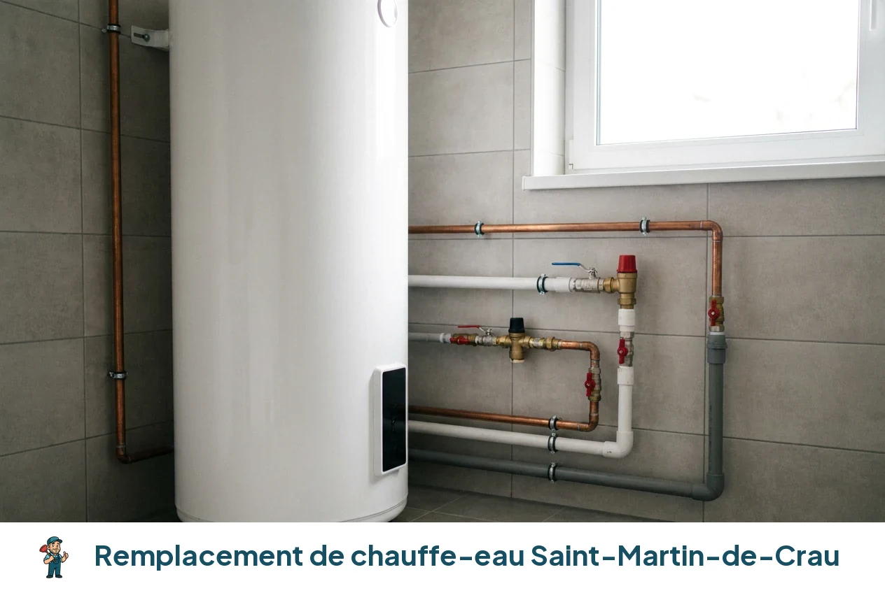 Remplacement de chauffe-eau à Saint-Martin-de-Crau