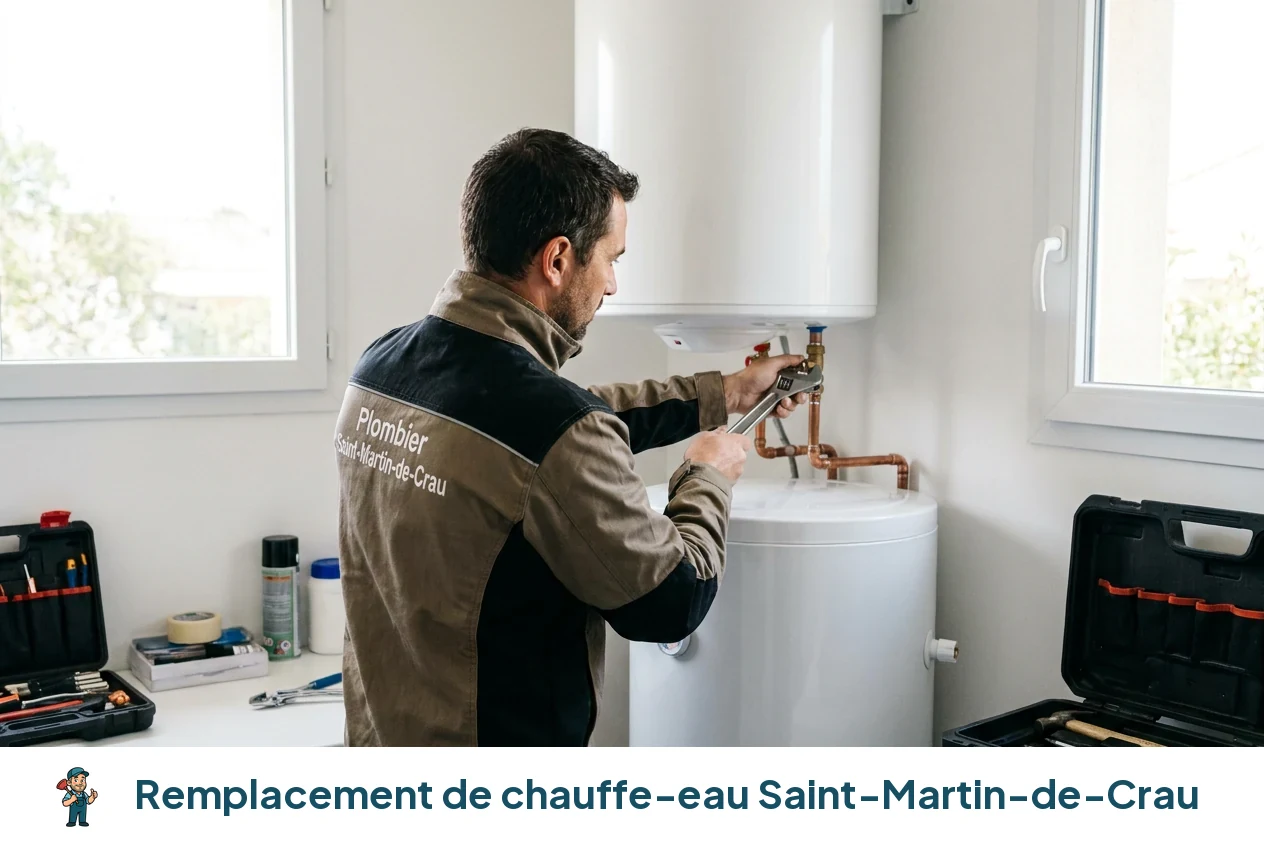 Remplacement de chauffe-eau à Saint-Martin-de-Crau
