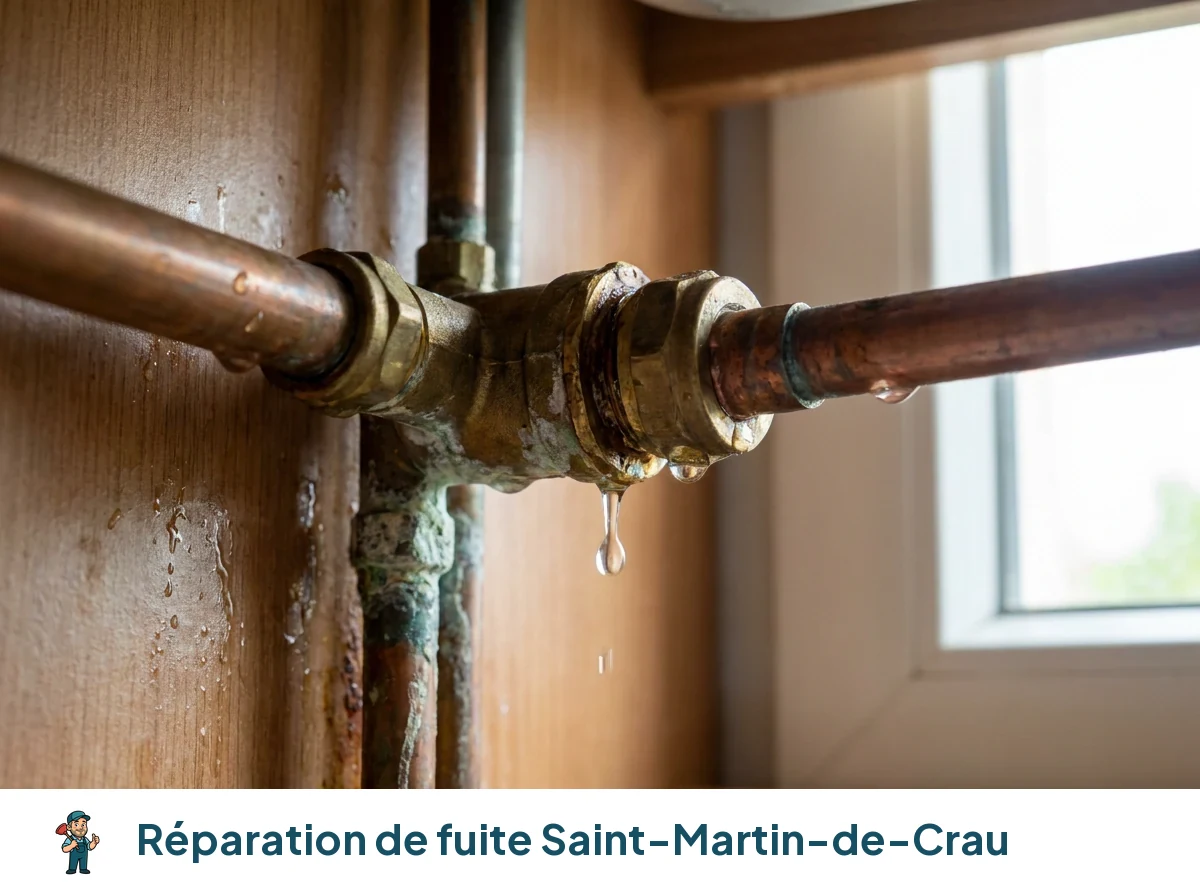 Réparation de fuite à Saint-Martin-de-Crau