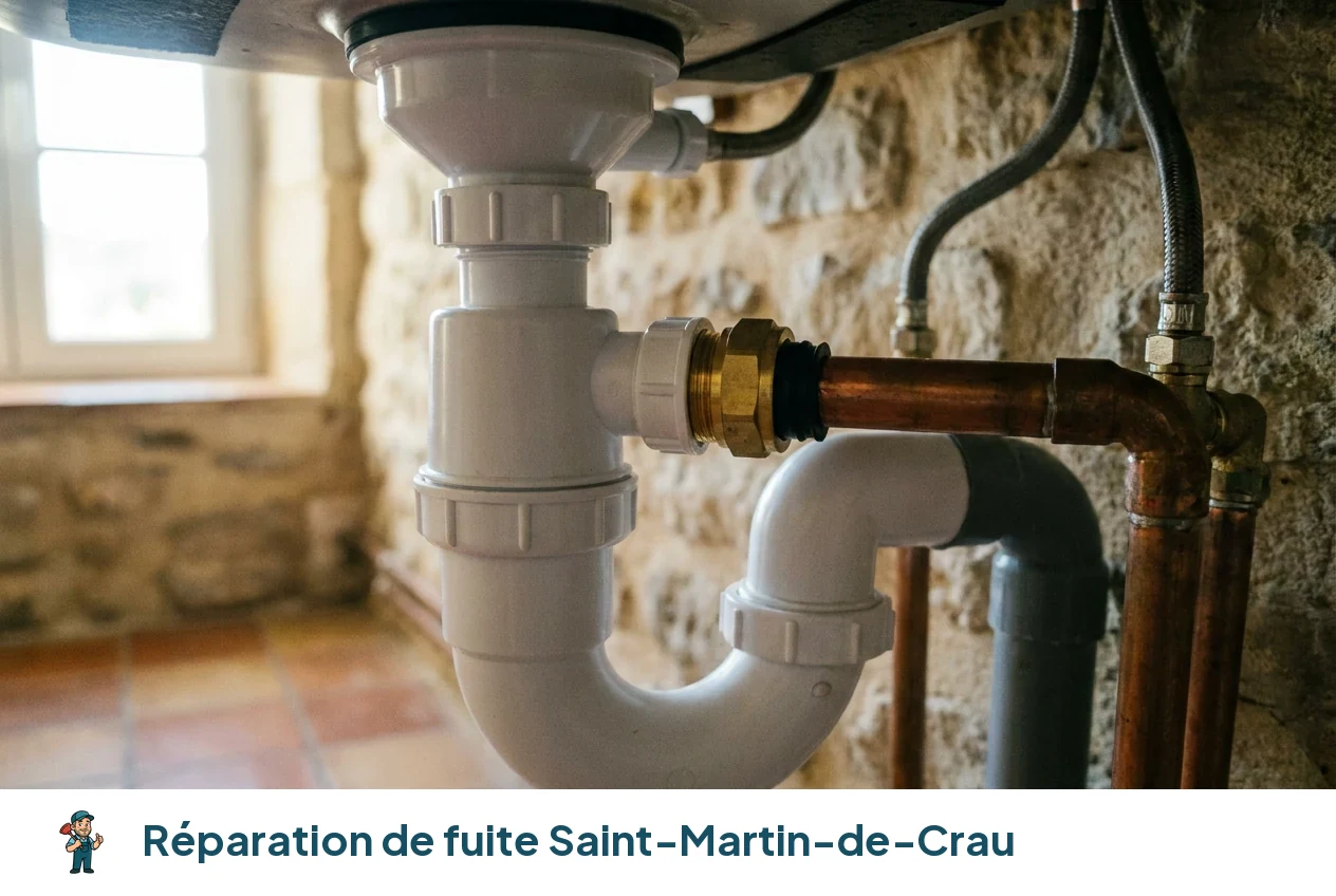 Réparation de fuite à Saint-Martin-de-Crau
