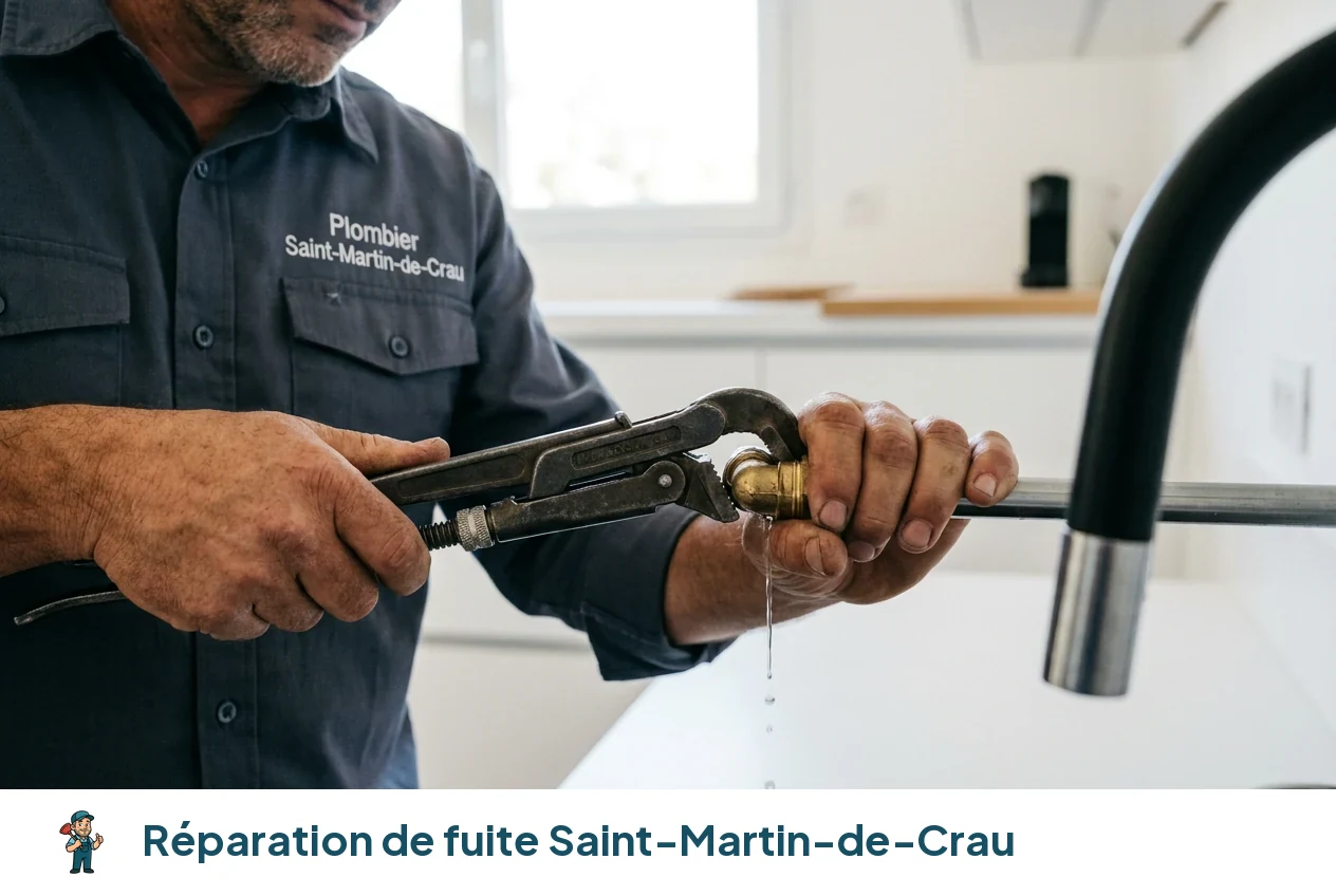 Réparation de fuite à Saint-Martin-de-Crau